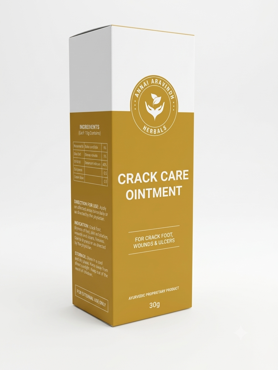 Crack Care Oinment Tube - 30gm