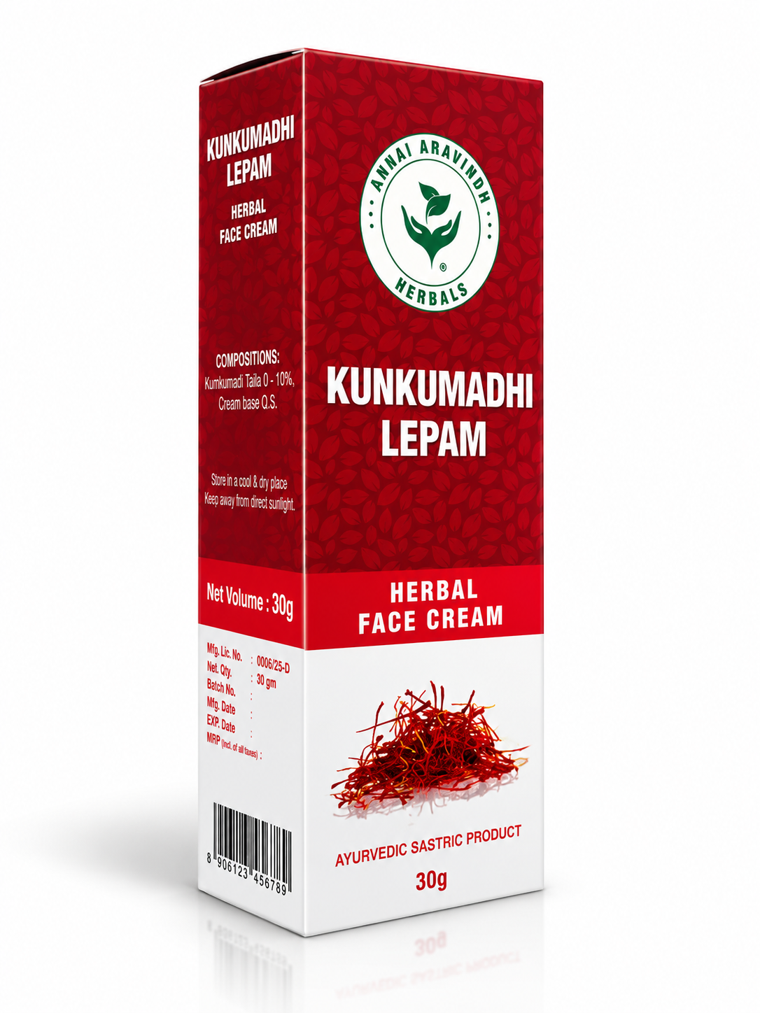 Kunkumadi Thaila Lepam Gel