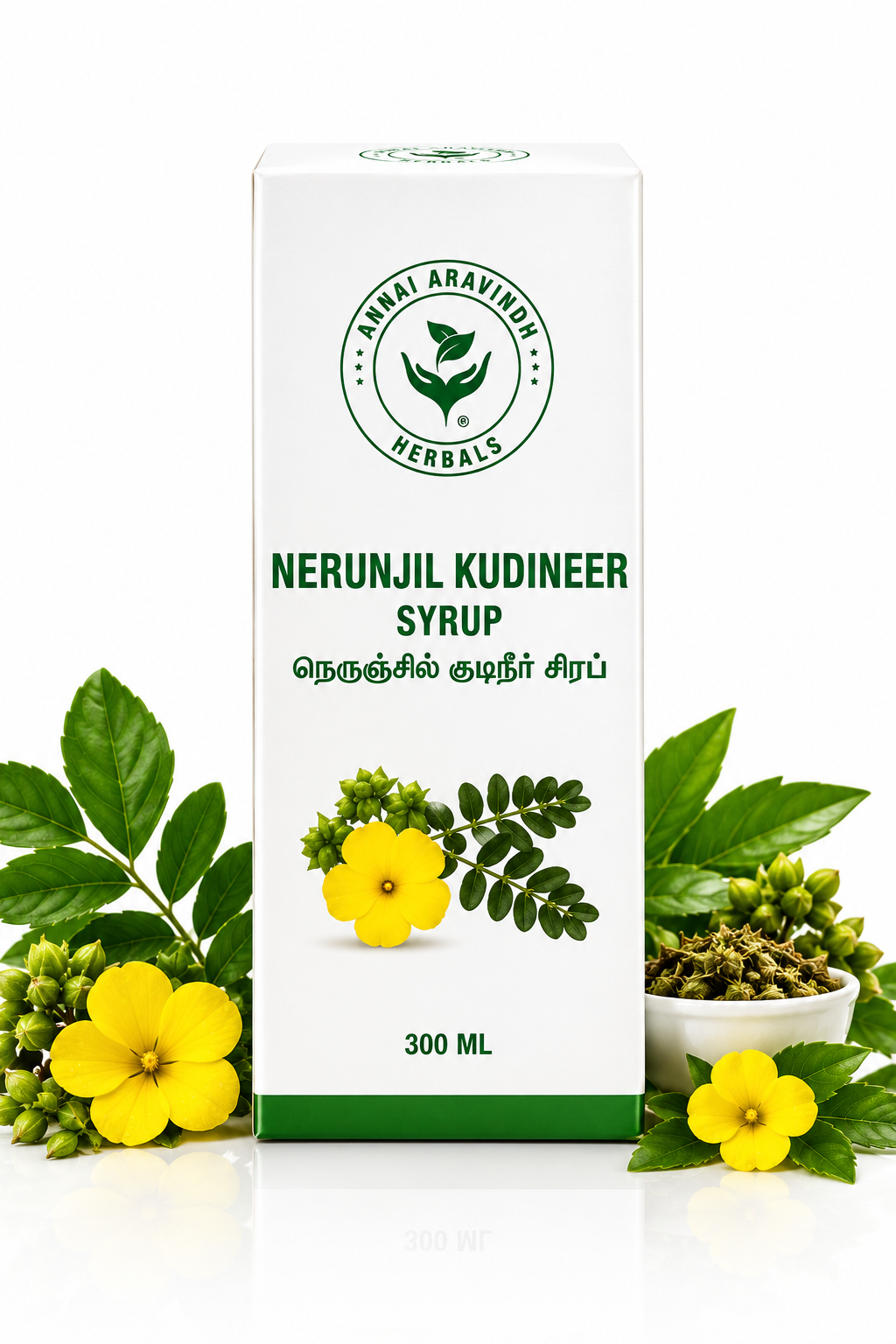 Nerunjil Kudineer Syrup 300ml