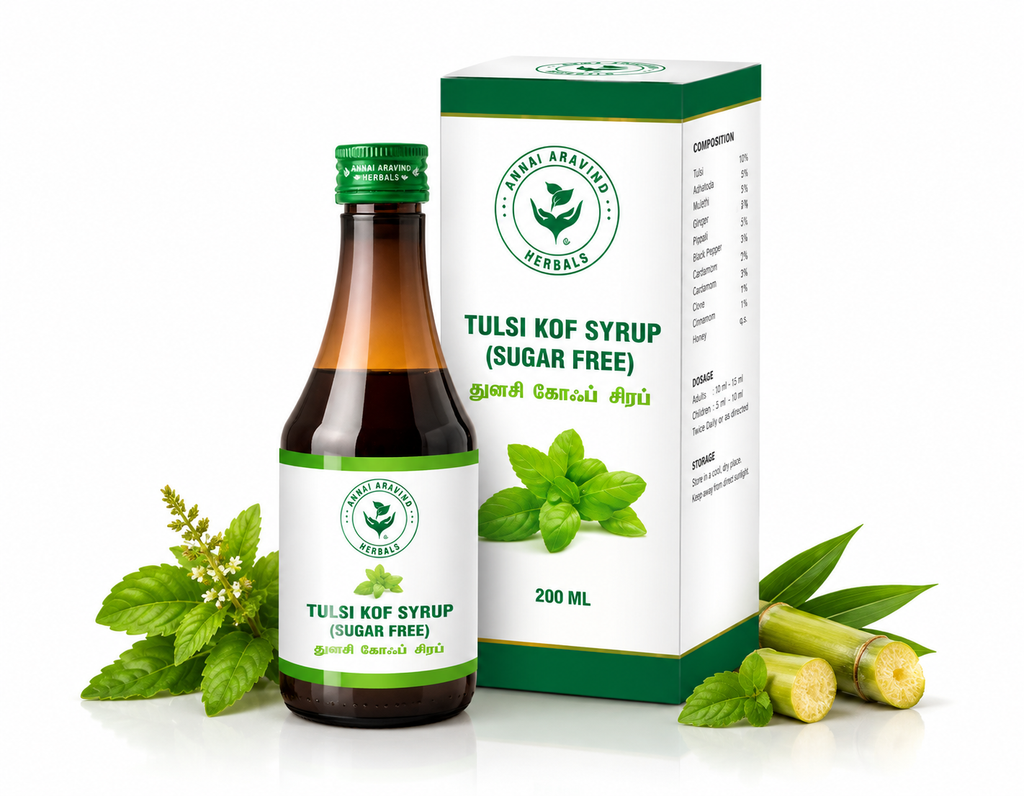 Tulsi KOF Syrup Without Sugar 200ml
